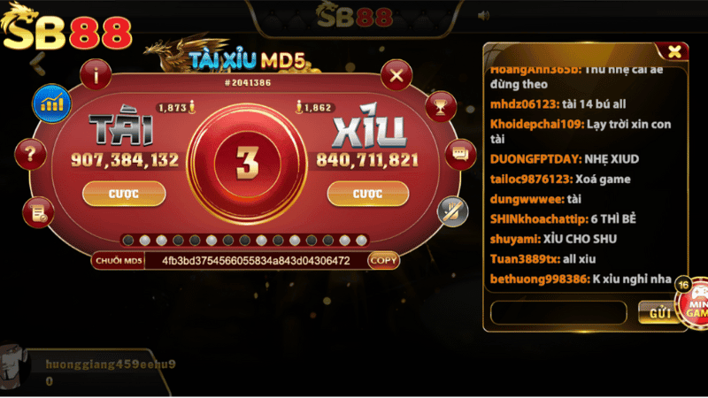 SB88 Tài Xỉu SB88 - Tựa Game Cá Cược Được Yêu Thích Nhất