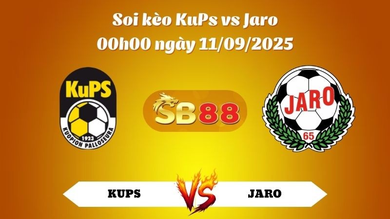 SB88 Nhận định soi kèo KuPs vs Jaro 00h00 ngày 11/09/2025 - Cúp QG Phần Lan
