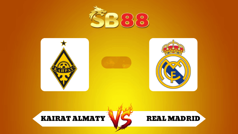 SB88 Nhận định soi kèo Kairat Almaty vs Real Madrid 23h45 ngày 30/09/2025 - Champions League