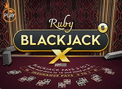 SB88 Blackjack X 5 - Ruby