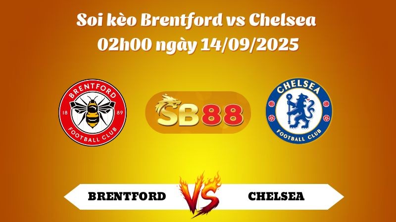 SB88 Nhận định soi kèo Brentford vs Chelsea 02h00 ngày 14/09/2025 - Ngoại Hạng Anh